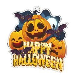 Medalla de Calabaza Feliz Halloween