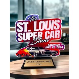 Premio Personalizado con Logo Palmer de Acrílico