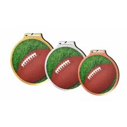 Medalla Habitat de Madera Ecológica Fútbol Americano