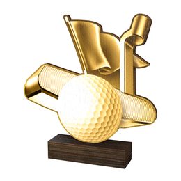 Trofeo de Madera Sierra para Golf - Clásico