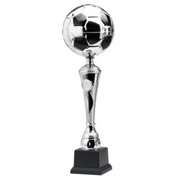 Trofeo de Fútbol Salah en Plata y Negro