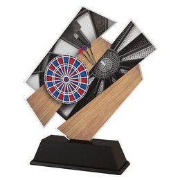 Trofeo Acrílico París para Dardos 2