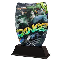 Trofeo Acrílico Iceberg de Baile Urbano