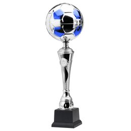 Trofeo de Fútbol De Bruyne en Plata y Azul