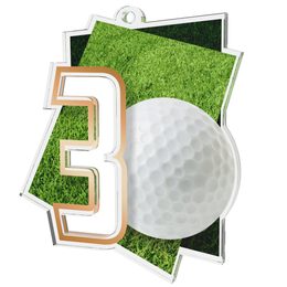 Medalla de Golf Número 3