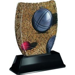 Trofeo Acrílico Iceberg para Petanca