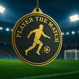 Medalla al Jugador del Partido Valor de Acero Inoxidable