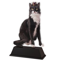Trofeo Acrílico Ostrava para Exposición Felina