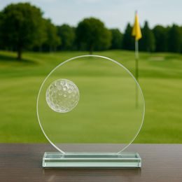 Premio de Golf de Cristal Jade Duette