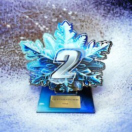 Trofeo Acrílico Cannes Copo de Nieve 2