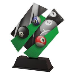 Trofeo Acrílico París para Billar