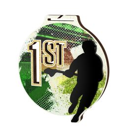 Medalla Highgrove Fusion para Lacrosse Oro - 1er Lugar