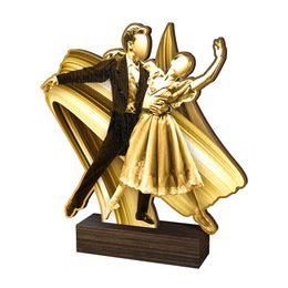 Trofeo de Madera Real Sierra para Baile de Salón - Clásico