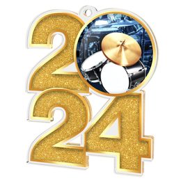 Medalla de Acrílico para Drumming 2024