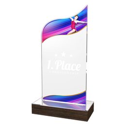 Trofeo Clásico de Gimnasia de Madera y Acrílico United