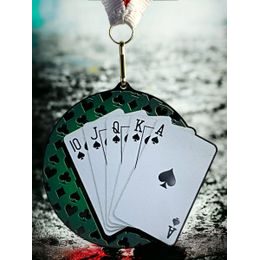 Medalla de Rincón en acrílico negro para cartas
