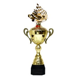 Copa Metálica Minot de Go-Cart Oro