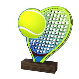 Trofeo de Madera Real Sierra para Tenis
