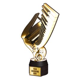 Trofeo Clásico de Madera Frontier para Música