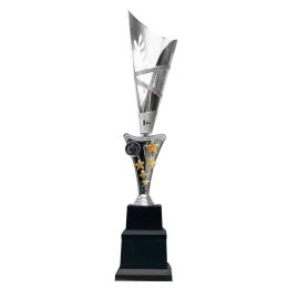 Trofeo Conifer Plata y Oro con doble base