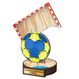 Trofeo Grove de Madera Real para Balonmano