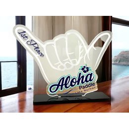 Premio Personalizado de Acrílico Hilo