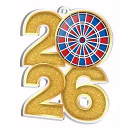 Medalla de Acrílico para Dardos Electric 2026