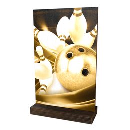Trofeo Sherwood de Madera Ecológico para Boliche Clásico