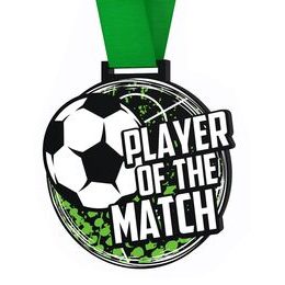 Medalla Gigante de Jugador Destacado de Fútbol