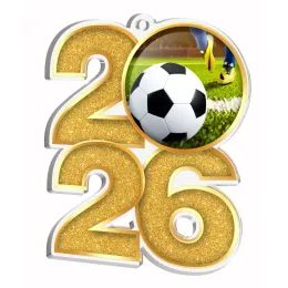 Medalla de Acrílico para Fútbol 2026