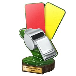 Trofeo Grove de Madera Real para Árbitro