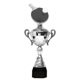 Copa de Ping Pong Plateada Metálica