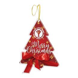 Adorno Navideño Personalizado de Árbol de Cinta