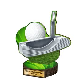 Trofeo Grove de Madera Real para Club de Golf