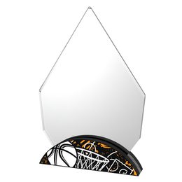 Premio de Baloncesto de Acrílico Impreso Metro