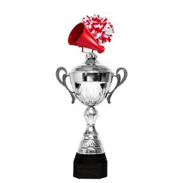 Copa Metálica Minot para Porristas Plata