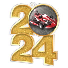 Medalla de Acrílico Go Kart 2024