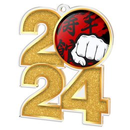 Medalla de Acrílico para Artes Marciales 2024