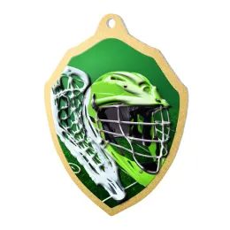 Medalla de Lacrosse Molten de Acero Inoxidable Fundido