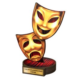 Trofeo Grove de Madera Real para Teatro