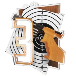 Medalla de Tiro Deportivo Número 3