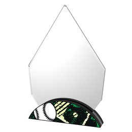 Premio de Béisbol de Acrílico Impreso Metro