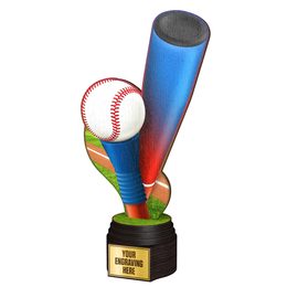 Trofeo de Madera Frontier de T-Ball a Full Color