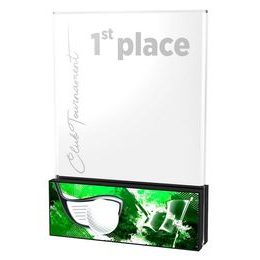 Premio de Golf de Acrílico con Diseño de Ciudad