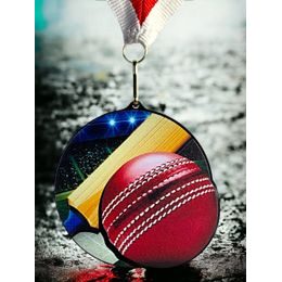Medalla de Criquet Rincon en Acrílico Negro