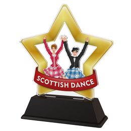 Trofeo Mini Estrella de Danza Escocesa