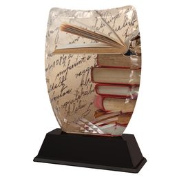 Trofeo Acrílico Iceberg de Lectura y Literatura
