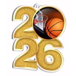 Medalla de Acrílico para Baloncesto 2026