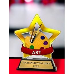 Trofeo Mini Estrella de Arte