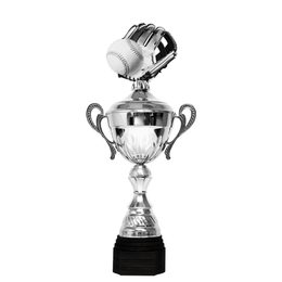 Copa Metálica Minot de Softbol Plata